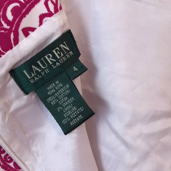 Ralph Lauren spaghetti strapped paisley dress - Picture 3 of 4